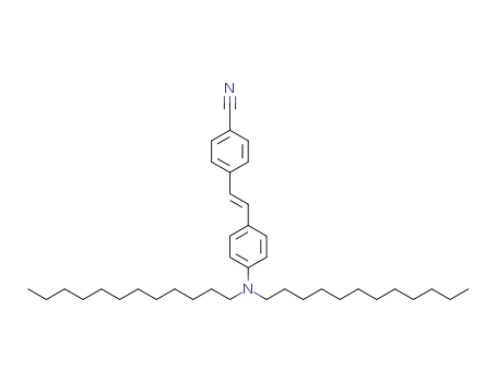 (E)-4-(4-(didodecylamino)styryl)benzonitrile