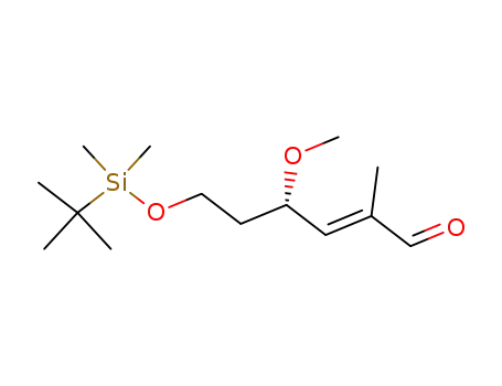 (E)-(S)-6-(tert-Butyl-dimethyl-silanyloxy)-4-methoxy-2-methyl-hex-2-enal