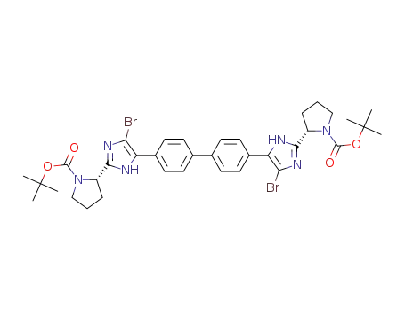 Molecular Structure of 1312336-87-0 (C<sub>36</sub>H<sub>42</sub>Br<sub>2</sub>N<sub>6</sub>O<sub>4</sub>)