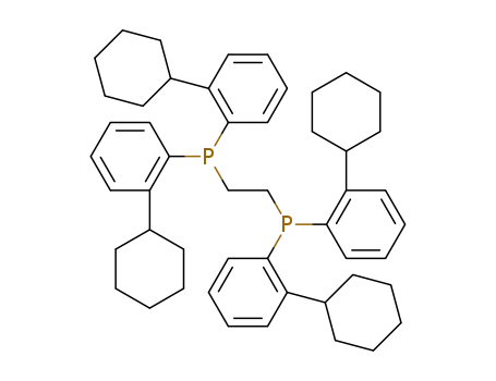 Molecular Structure of 1311381-50-6 (1,2-bis(bis(2-cyclohexylphenyl)phosphino)ethane)