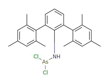 [2,6-bis-(2,4,6-trimethylphenyl)phenyl]amino(dichloro)arsane
