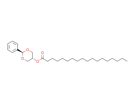 Molecular Structure of 10564-35-9 (Stearic acid 2β-phenyl-1,3-dioxan-5α-yl ester)