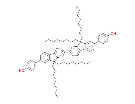4,4'-(9,9,9',9'-tetrakis(n-octyl)bifluorenyl-7-yl)-diphenol
