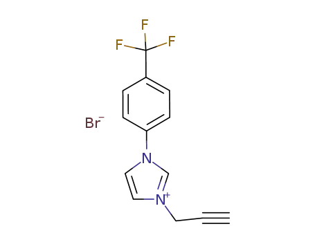 [(1-(prop-2-ynyl)-3-(4-trifluoromethylphenyl))imidazolium] bromide
