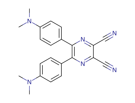 2,3-Pyrazinedicarbonitrile, 5,6-bis[4-(dimethylamino)phenyl]-