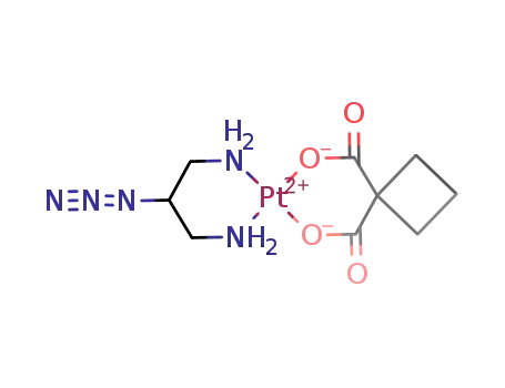 cis-[(2-azidopropane-1,3-diamine)(1,1-cyclobutanedicarboxylate)platinum(II)]