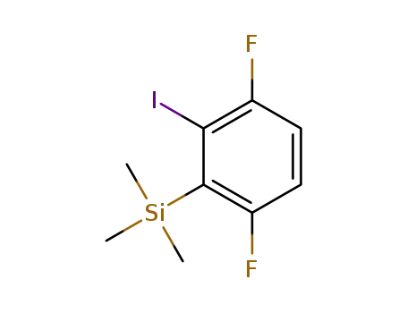 1,4-difluoro-2-iodo-3-(trimethylsilyl)benzene