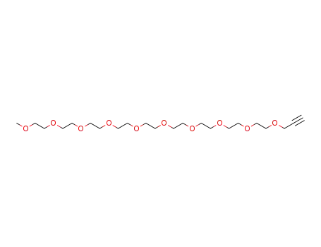Molecular Structure of 1233324-30-5 (2,5,8,11,14,17,20,23,26,29-decaoxadotriacont-31-yne)