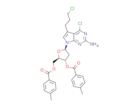 Molecular Structure of 1408082-95-0 (C<sub>30</sub>H<sub>30</sub>Cl<sub>2</sub>N<sub>4</sub>O<sub>5</sub>)