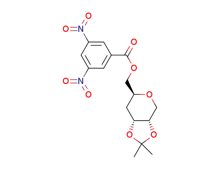 (3S,4R,6S)-3,4-O-isopropylidene-6-(3,5-dinitrobenzoyloxymethyl)tetrahydro-2H-pyran-3,4-diol