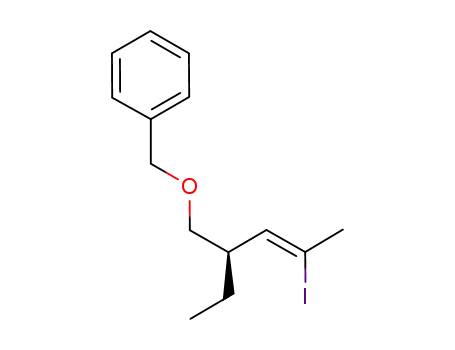(R,Z)-((2-ethyl-4-iodopent-3-enyloxy)methyl)benzene