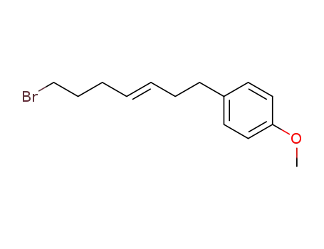 1-((E)-7-Bromo-hept-3-enyl)-4-methoxy-benzene