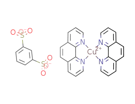 Molecular Structure of 1612761-14-4 ([Cu(1,10-phenanthroline)<sub>2</sub>](1,3-benzenedisulphonate))