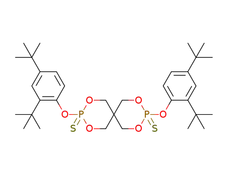 3,9-bis[2,4-di(tert-butyl)phenoxy]-2,4,8,10-tetraoxa-3λ<sup>5</sup>,9λ<sup>5</sup>-diphosphaspiro[5.5]undecane-3,9-disulfide
