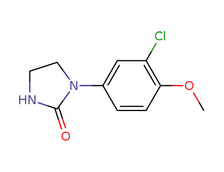 1-(3-Chloro-4-methoxyphenyl)imidazolidin-2-one