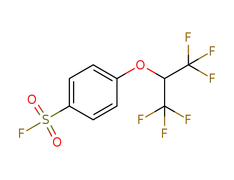 1-(fluorosulfonyl)-4-[2,2,2-trifluoro-1-(trifluoromethyl)ethoxy]-benzene