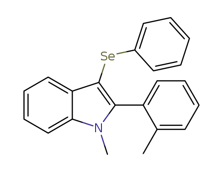 N-methyl-3-(phenylselenyl)-2-o-tolyl-1H-indole