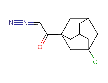 Molecular Structure of 52917-86-9 ((Z)-1-(1-chlorotricyclo[3.3.1.1~3,7~]dec-2-yl)-2-diazonioethenolate)