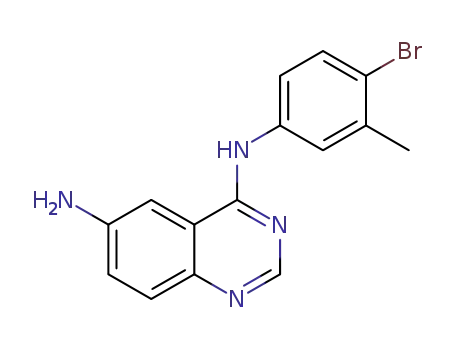 N<SUP>4</SUP>-(4-bromo-3-methylphenyl)quinazoline-4,6-diamine