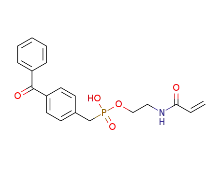 2-(acryloylamino)ethyl hydrogen (4-benzoylbenzyl)phosphonate