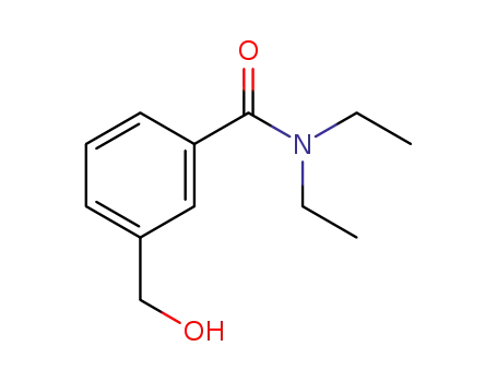 Molecular Structure of 72236-22-7 (N,N-diethyl-3-(hydroxymethyl)benzamide)