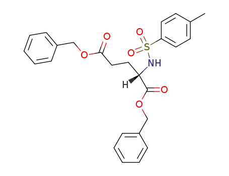 Molecular Structure of 130289-55-3 (Ts-Glu(OBzl)-OBzl)