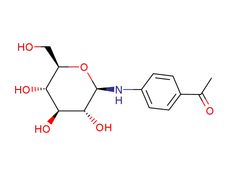 4'-(beta-D-Glucopyranosylamino)acetophenone