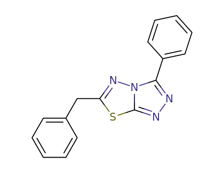 6-Benzyl-3-phenyl[1,2,4]triazolo[3,4-b][1,3,4]thiadiazole