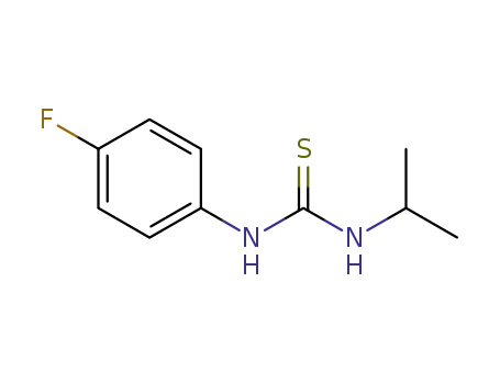N-(4-fluorophenyl)-N’-isopropylthiourea