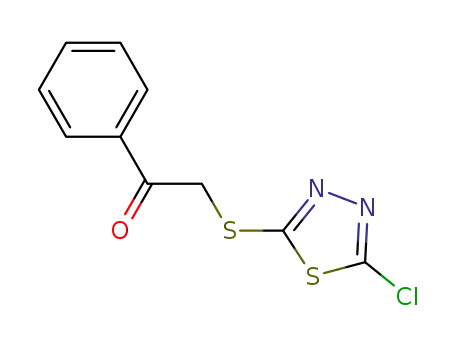 C<sub>10</sub>H<sub>7</sub>ClN<sub>2</sub>OS<sub>2</sub>