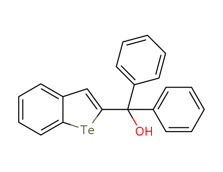 (2-benzotellurophenyl)diphenylmethanol
