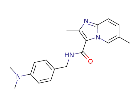 N-(4-(dimethylamino)benzyl)-2,6-dimethylimidazo[1,2-a]pyridine-3-carboxamide