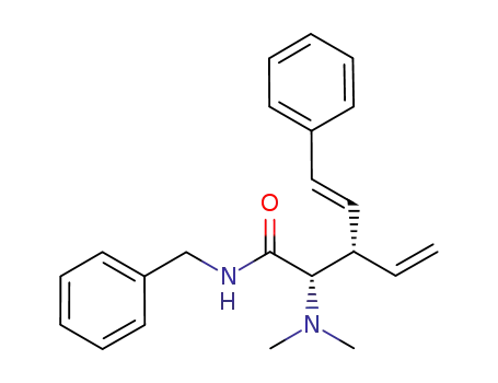 (2S,3S,E)-N-benzyl-2-(dimethylamino)-5-phenyl-3-vinylpent-4-enamide