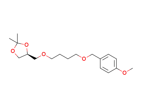 (S)-4-((4-(4-methoxybenzyloxy)butoxy)methyl)-2,2-dimethyl-1,3-dioxolane