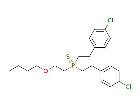 2-butoxyethyl[bis(4-chlorophenethyl)]phosphine sulfide