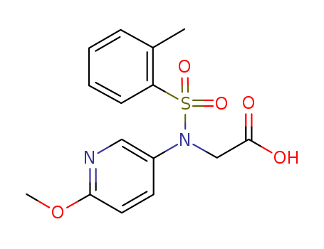N-(6-methoxypyridin-3-yl)-N-(o-tolylsulfonyl)glycine