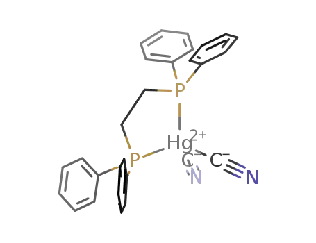 [Hg(CN)<sub>2</sub>(dppe)]