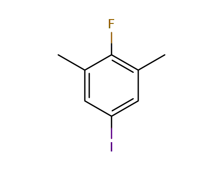 Molecular Structure of 1416549-07-9 (2-Fuoro-5-iodo-1,3-dimethylbenzene)