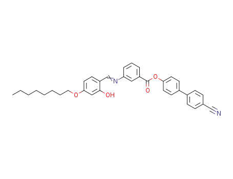 4'-cyano-[1,1'-biphenyl]-4-yl 3-((4-(octyloxy)-2-hydroxybenzylidene)amino)benzoate