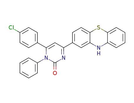 C<sub>28</sub>H<sub>18</sub>ClN<sub>3</sub>OS