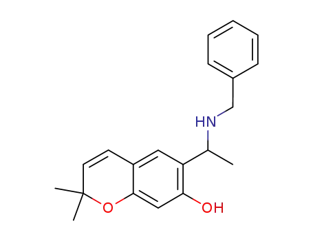6-[1-(benzylamino)ethyl]-2,2-dimethyl-2H-chromen-7-ol