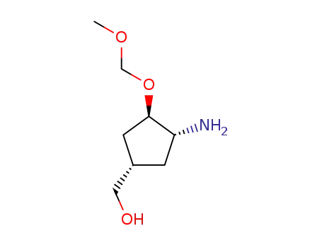 (1R,2R,4R)-1-amino-2-(methoxymethyloxy)-4-hydroxymethylcyclopentane