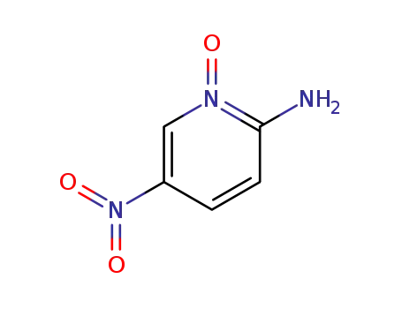 Molecular Structure of 6654-74-6 (2-amino-5-nitro-1-oxo-1,2-dihydropyridinium)