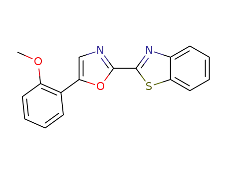 2-(5-(2-methoxyphenyl)oxazol-2-yl)benzothiazole
