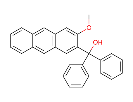 2-methoxy-3-(diphenylhydroxymethyl)anthracene