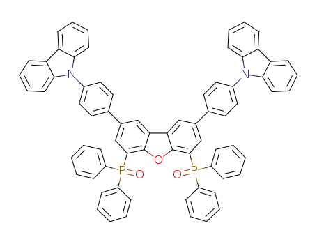 (2,8-bis(4-(9H-carbazol-9-yl)phenyl))-(4,6-bis(diphenylphosphoryl))dibenzo