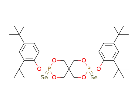 3,9-bis[2,4-di(tert-butyl)phenoxy]-2,4,8,10-tetraoxa-3λ<sup>5</sup>,9λ<sup>5</sup>-diphosphaspiro[5.5]undecane-3,9-diselone