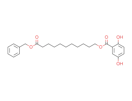 2,5-dihydroxy-benzoic acid 10-benzyloxycarbonyl-decyl ester