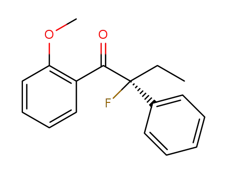 (S)-2-fluoro-1-(2-methoxyphenyl)-2-phenylbutan-1-one