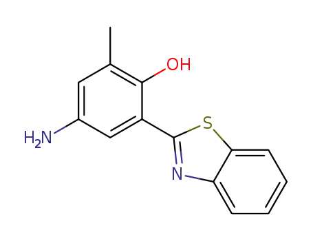 Molecular Structure of 626218-29-9 (4-AMINO-2-BENZOTHIAZOL-2-YL-6-METHYL-PHENOL)